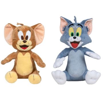 Play by play - Set 2 jucarii din plus Tom & Jerry, 18 cm
