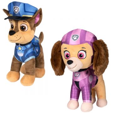 Set 2 jucarii din plus, Sambro, Chase 19 cm si Skye 18 cm, Paw Patrol