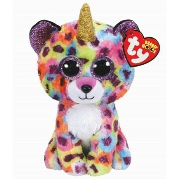 TY - Jucarie din plus Giselle Leopardul , Boos , 15 cm, Multicolor