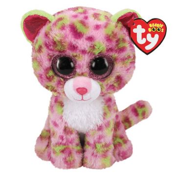 Ty - PLUS 24CM LEOPARD ROZ