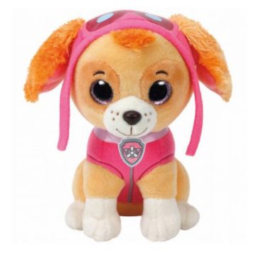 Jucarie de plus TY - Paw Patrol, Skye, 15 cm