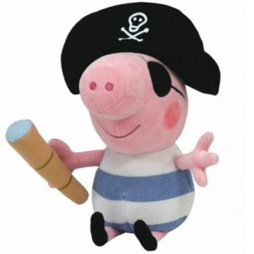 Jucarie din plus George Pirat, Peppa Pig, 22 cm