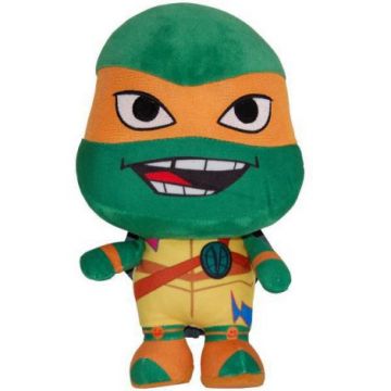 Jucarie din plus si material textil Michelangelo, TMNT, 27 cm