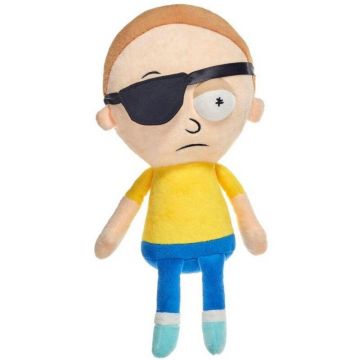 Play by play - Jucarie din plus Morty Eye Patched, Rick and Morty, 26 cm