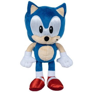 Play by play - Jucarie din plus Sonic Hedgehog cu pantofi satinati, 28 cm