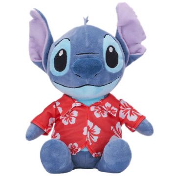 Play by play - Jucarie din plus Stitch Hawaii cu camasa rosie, Lilo & Stitch, 28 cm