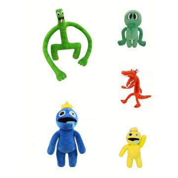 Set 5 Figurine Rainbow Frends de plus, tip Roblox, multicolor, 30 cm