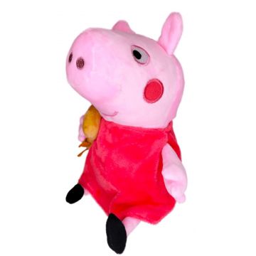 Jucarie de Plus, Peppa, 30cm , Multicolor, Muzicala