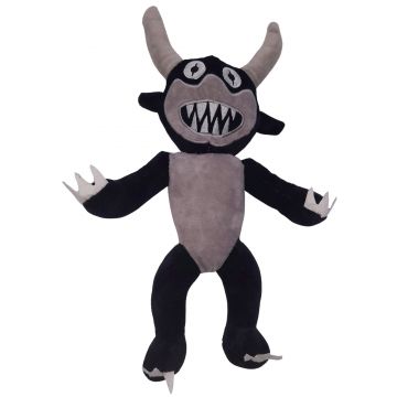 Jucarie de plus Roblox Backrooms, Bull Monster, 30 cm, negru