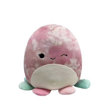 Jucarie de plus Squishmallows, Oshun the pink Octopus, 30 cm