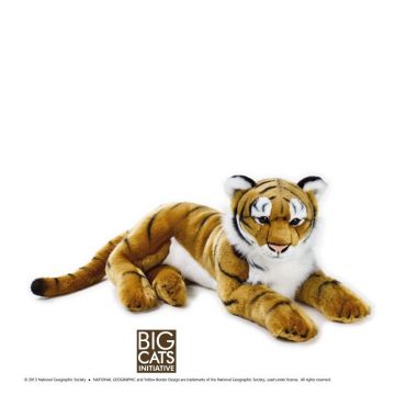 Jucarie de plus Tigru National Geographic 65 cm