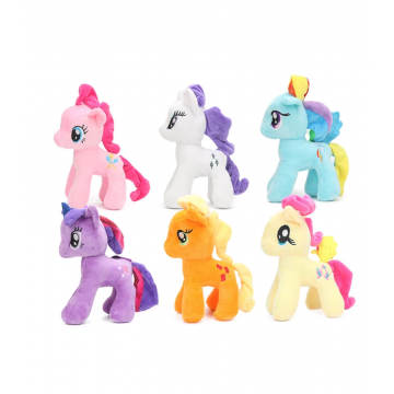 Jucarie de plus Unicorn cu ventuza 23 cm, Bleu - My Little Pony