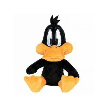 Jucarie din plus Daffy Duck sitting, Looney Tunes, 34 cm