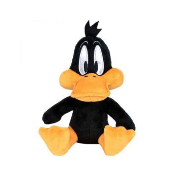 Jucarie din plus Daffy Duck Sitting, Looney Tunes, Play by Play, 34 cm