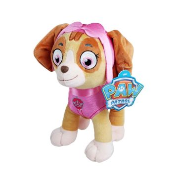 Jucarie din plus Skye Classic, Paw Patrol, Play by Play, 24 cm