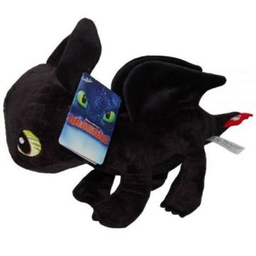 Jucarie din plus Toothless soft, Dragons, 30 cm
