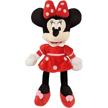 Jucarie plus Disney Minnie cu rochie rosie 25 cm