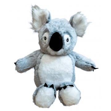 Jucarie Ursulet de Plus Koala, 38 cm, Gri si Alb