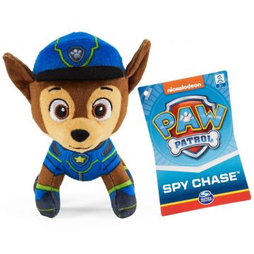 Mini jucarie de plus, Paw Patrol, Chase, 13 cm, 20124626