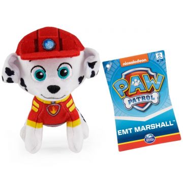 Mini jucarie de plus, Paw Patrol, Marshall, 13 cm, 20124627