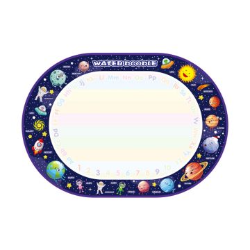 Set Jucarie educativa si interactiva,Covorasul Magic Aquadoodle Premium, Coloreaza,Deseneaza, Picteaza cu Apa, 100 x 70 cm