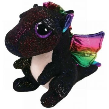 TY - Jucarie din plus Dragonul Anora , Boos , 15 cm, Negru