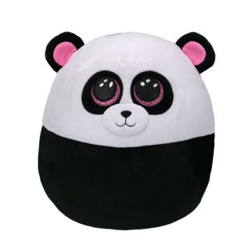 TY - Jucarie din plus Urs Panda Bamboo , Squish, 22 cm, Multicolor