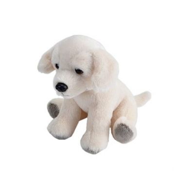 Catel Labrador Alb - Jucarie Plus Wild Republic 13 cm