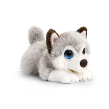 Jucarie de plus Keel Toys, Catel Husky, 25 cm