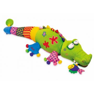 Crocodil pufos - Jucărie bebe