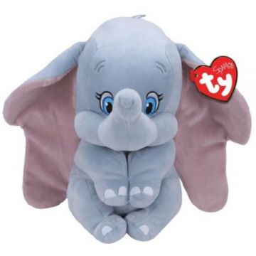 Elefantelul Dumbo - Disney, plus cu sunete, 15 cm - Ty
