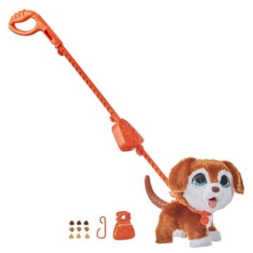 Hasbro - Jucarie din plus interactiva Catel , Pooplots, Portocaliu