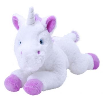 Jucarie de Plus Ecokins Wild Republic Unicorn 30 cm