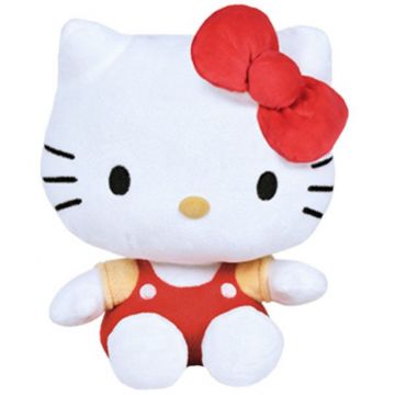 Jucarie de plus, Play by Play, Hello Kitty, Rosu, 22 cm