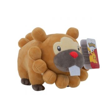 Jucarie de plus Pokemon - Bidoof, 20 cm