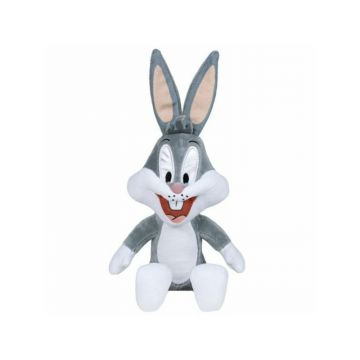 Jucarie din plus Bugs Bunny sitting, Looney Tunes, 18 cm