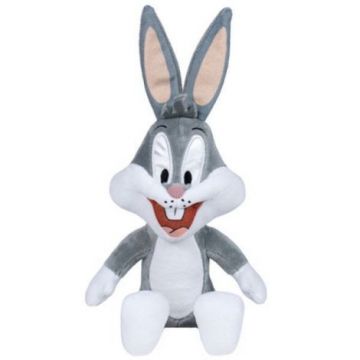 Jucarie din plus Bugs Bunny sitting, Looney Tunes, 18 cm