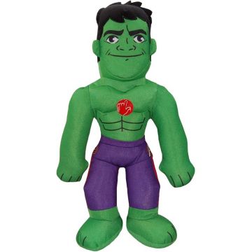 Jucarie din plus cu sunete Sambro, Hulk, Marvel Super Hero, 38 cm Jucarie din plus cu sunete Sambro, Hulk, Marvel Super Hero, 38 cm