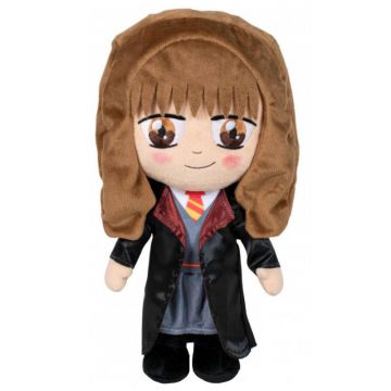 Jucarie din plus Hermione cu pelerina satinata, 30 cm
