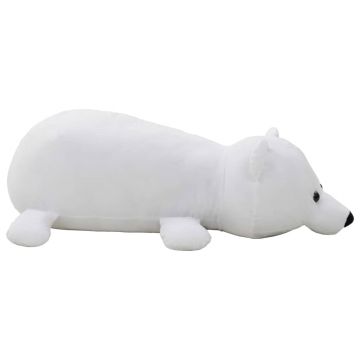 Urs polar de jucărie alb pluș