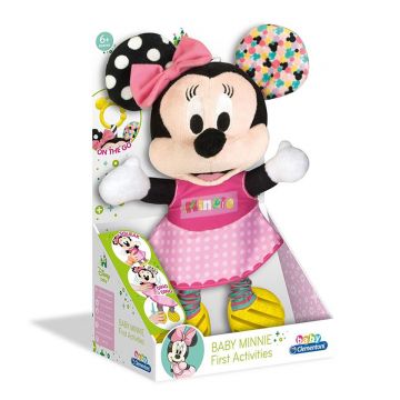 Zornaitoare de plus Minnie Mouse, Clementoni, Multicolor