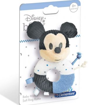 Zornaitoare inel moale Mickey, Clementoni, Multicolor