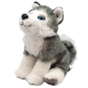 Catelus Husky - Jucarie Plus 20 cm