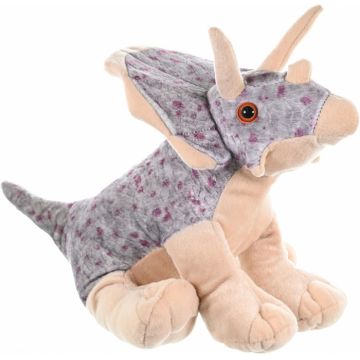 Jucarie de plus Wild Republic Dinozaur Triceratops 30 cm