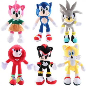 Jucarii Plus Super Sonic si Prietenii Lui Set 6 buc