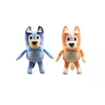 Set jucarii de plus cu Bluey si Bingo - 2 figurine, 28cm