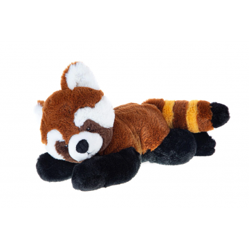 Urs Panda Rosu Ecokins - Jucarie Plus 30 cm