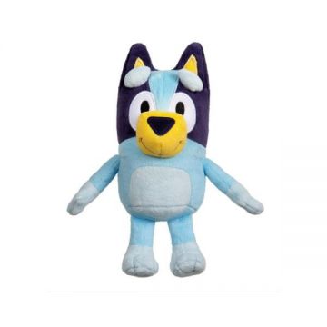 Jucarie de plus Bluey din desenele animate cu Bluey si Bingo Efrall