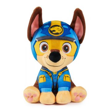 Jucarie de plus, Paw Patrol, Jungle Pups, Chase, 20 cm, 20144248