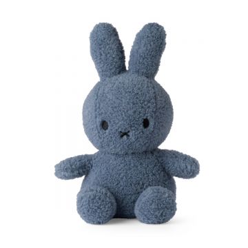 Jucarie de plus Picca Loulou, Miffy Teddy, Albastru, 33 cm